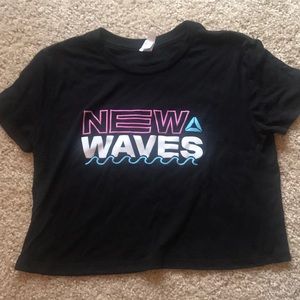 CrossFit Miami new raves cropped shirt